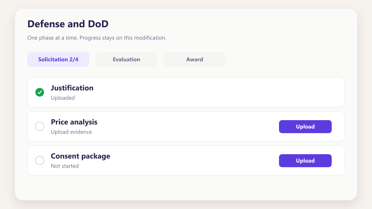 ProcureAudit Defense and DoD