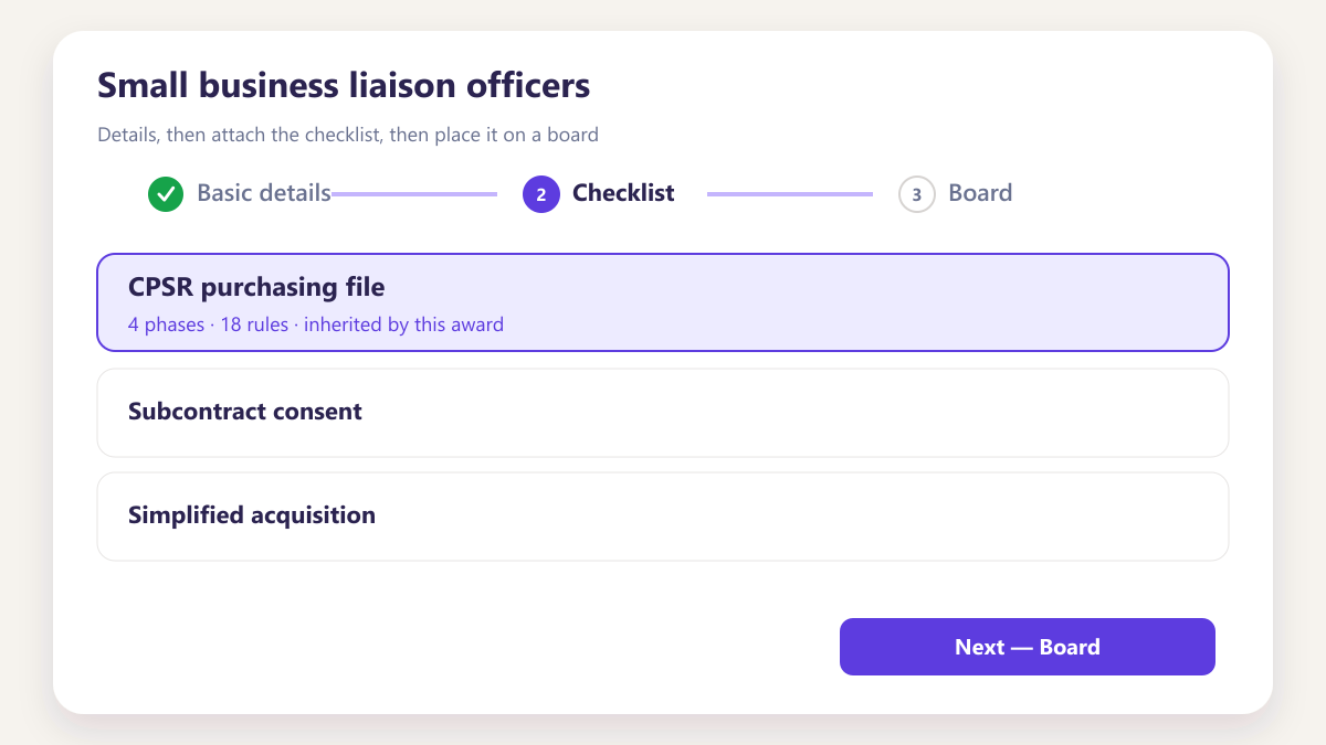 ProcureAudit Small business liaison officers